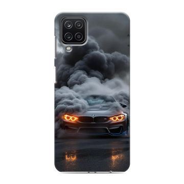 Силиконовый чехол на Samsung Galaxy M12 с принтом BMW БМВ Силиконовый чехол на Samsung Galaxy M12 с принтом BMW БМВ