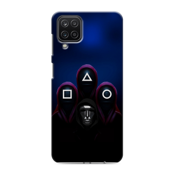 Силиконовый чехол на Samsung Galaxy M12 с принтом Игра Кальмара Силиконовый чехол на Samsung Galaxy M12 с принтом Игра Кальмара