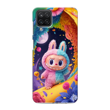Силиконовый чехол на Samsung Galaxy M12 с принтом Labubu Лабубу Силиконовый чехол на Samsung Galaxy M12 с принтом Labubu Лабубу