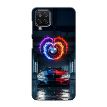 Силиконовый чехол на Samsung Galaxy M12 с принтом BMW БМВ Силиконовый чехол на Samsung Galaxy M12 с принтом BMW БМВ
