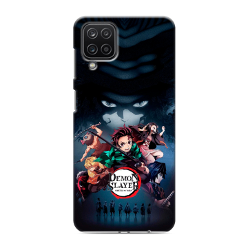 Силиконовый чехол на Samsung Galaxy M12 с принтом Demon Slayer Клинок рассекающий демонов Силиконовый чехол на Samsung Galaxy M12 с принтом Demon Slayer Клинок рассекающий демонов