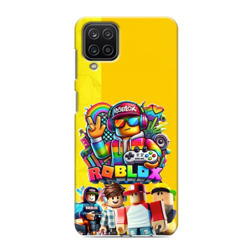 Силиконовый чехол на Samsung Galaxy M12 с принтом Roblox Роблокс Силиконовый чехол на Samsung Galaxy M12 с принтом Roblox Роблокс