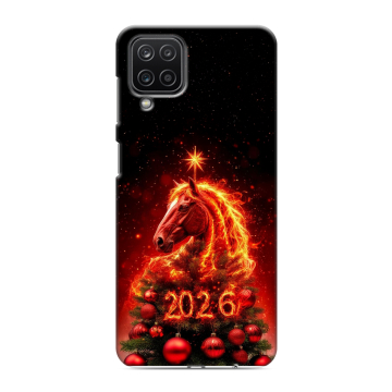 Силиконовый чехол на Samsung Galaxy M12 с принтом Новый год Силиконовый чехол на Samsung Galaxy M12 с принтом Новый год