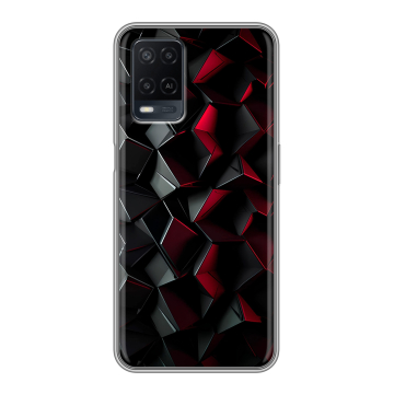 Силиконовый чехол на OPPO A54 с принтом Абстракция Силиконовый чехол на OPPO A54 с принтом Абстракция