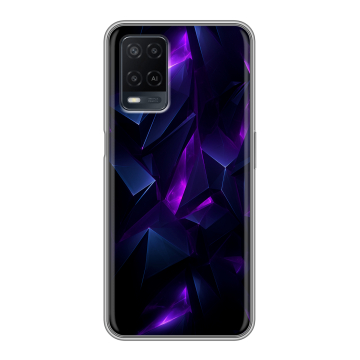 Силиконовый чехол на OPPO A54 с принтом Абстракиция