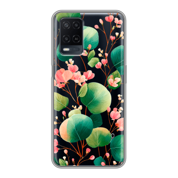 Силиконовый чехол на OPPO A54 с принтом женский Силиконовый чехол на OPPO A54 с принтом женский