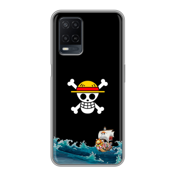 Силиконовый чехол на OPPO A54 с принтом One Piece Ван Пис Силиконовый чехол на OPPO A54 с принтом One Piece Ван Пис
