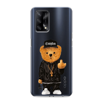 Силиконовый чехол на OPPO A74 с принтом Плюшевый медведь Силиконовый чехол на OPPO A74 с принтом Плюшевый медведь