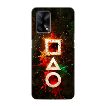 Силиконовый чехол на OPPO A74 с принтом Squid Game Игра кальмара Силиконовый чехол на OPPO A74 с принтом Squid Game Игра кальмара