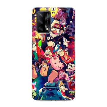 Силиконовый чехол на OPPO A74 с принтом Gravity Falls Гравити Фолз Силиконовый чехол на OPPO A74 с принтом Gravity Falls Гравити Фолз