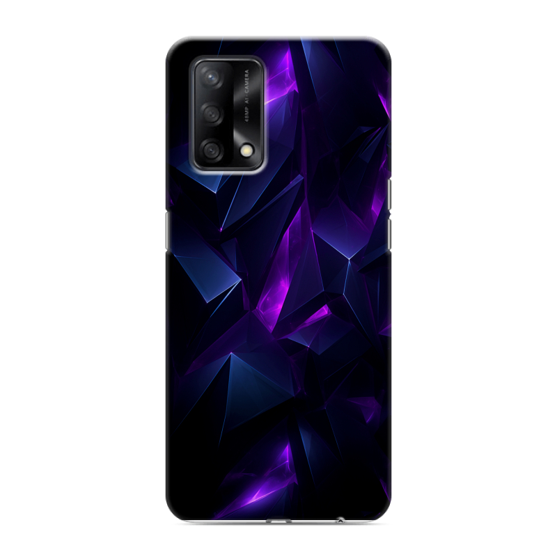 Силиконовый чехол на OPPO A74 с принтом Абстракиция Силиконовый чехол на OPPO A74 с принтом Абстракиция