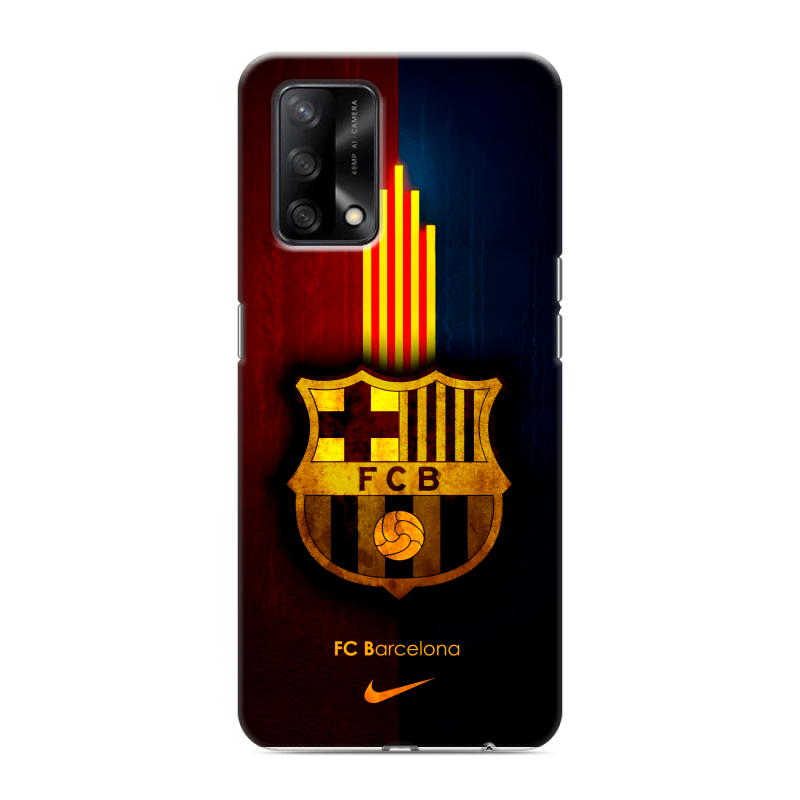 Силиконовый чехол на OPPO A74 с принтом Барселона Barcelona Силиконовый чехол на OPPO A74 с принтом Барселона Barcelona