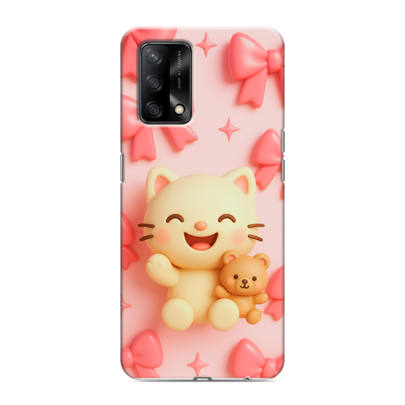 Силиконовый чехол на OPPO A74 с принтом для девочек Силиконовый чехол на OPPO A74 с принтом для девочек