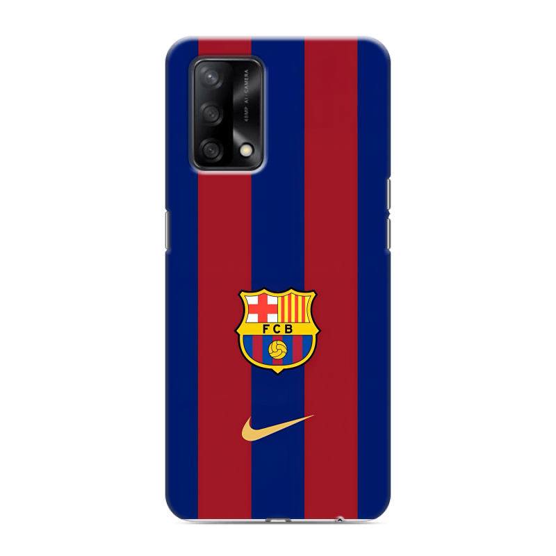 Силиконовый чехол на OPPO A74 с принтом Барселона Barcelona Силиконовый чехол на OPPO A74 с принтом Барселона Barcelona