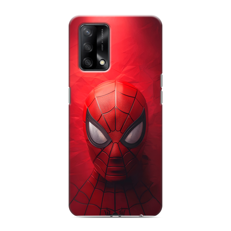 Силиконовый противоударный чехол на OPPO A74 с принтом Spiderman Человек паук Силиконовый противоударный чехол на OPPO A74 с принтом Spiderman Человек паук