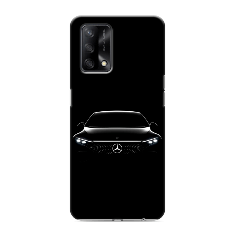 Силиконовый противоударный чехол на OPPO A74 с принтом Mercedes Мерседес Силиконовый противоударный чехол на OPPO A74 с принтом Mercedes Мерседес