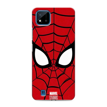 Силиконовый чехол на Realme C11 (2021) с принтом человек паук spiderman Силиконовый чехол на Realme C11 (2021) с принтом человек паук spiderman