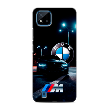 Силиконовый чехол на Realme C11 (2021) с принтом БМВ BMW Силиконовый чехол на Realme C11 (2021) с принтом БМВ BMW