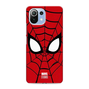 Силиконовый чехол на Xiaomi Mi 11 Lite с принтом человек паук spiderman Силиконовый чехол на Xiaomi Mi 11 Lite с принтом человек паук spiderman