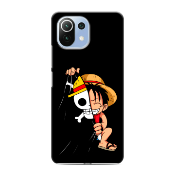 Силиконовый чехол на Xiaomi Mi 11 Lite с принтом One Piece Ван Пис