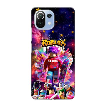 Силиконовый чехол на Xiaomi Mi 11 Lite с принтом Roblox Роблокс Силиконовый чехол на Xiaomi Mi 11 Lite с принтом Roblox Роблокс