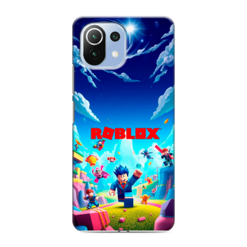 Силиконовый чехол на Xiaomi Mi 11 Lite с принтом Roblox Роблокс Силиконовый чехол на Xiaomi Mi 11 Lite с принтом Roblox Роблокс