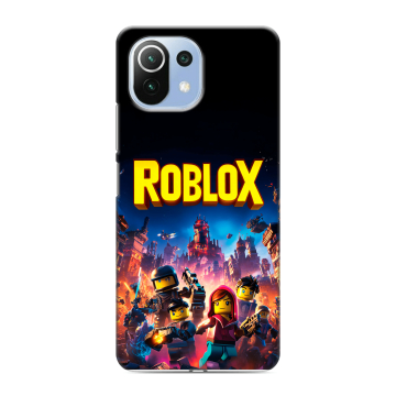 Силиконовый чехол на Xiaomi Mi 11 Lite с принтом Roblox Роблокс Силиконовый чехол на Xiaomi Mi 11 Lite с принтом Roblox Роблокс