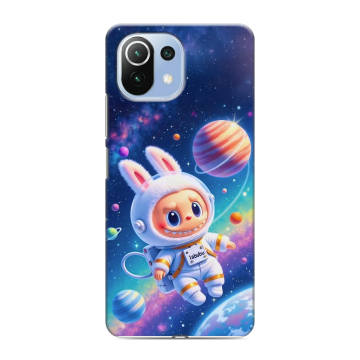Силиконовый чехол на Xiaomi Mi 11 Lite с принтом Labubu Лабубу Силиконовый чехол на Xiaomi Mi 11 Lite с принтом Labubu Лабубу