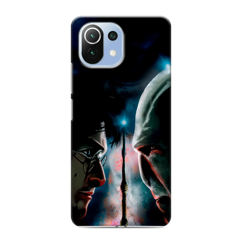 Силиконовый противоударный чехол на Xiaomi Mi 11 Lite с принтом Гарри Поттер Harry Potter Силиконовый противоударный чехол на Xiaomi Mi 11 Lite с принтом Гарри Поттер Harry Potter