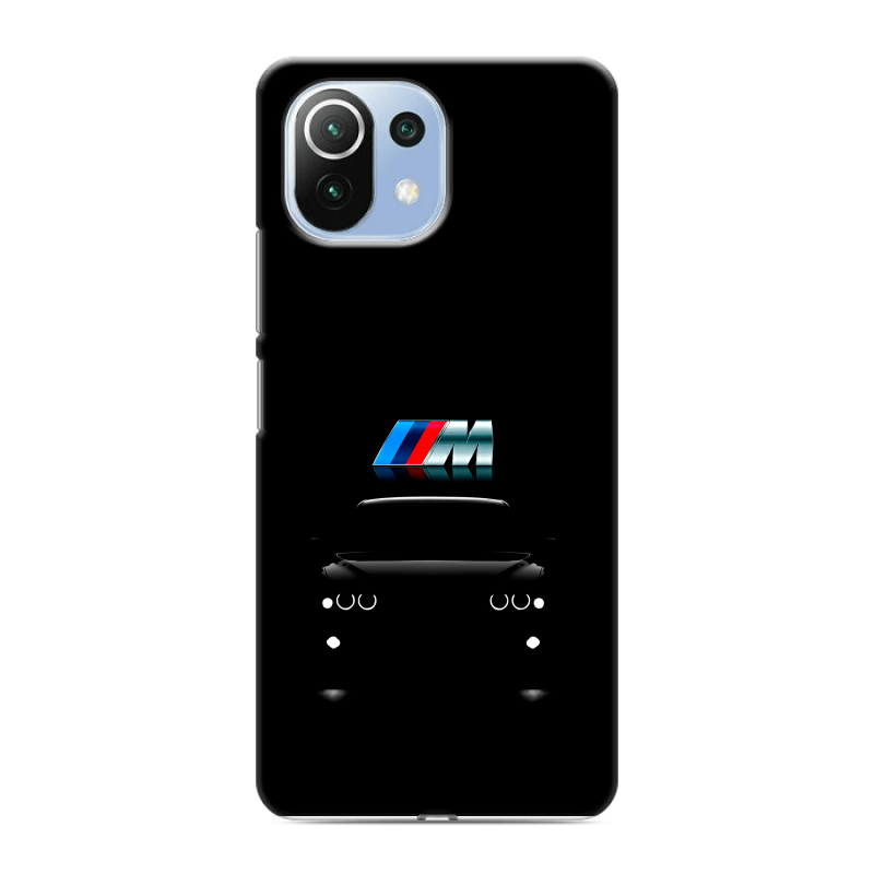 Силиконовый противоударный чехол на Xiaomi Mi 11 Lite с принтом БМВ BMW Силиконовый противоударный чехол на Xiaomi Mi 11 Lite с принтом БМВ BMW