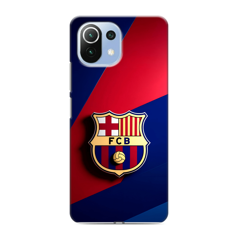 Силиконовый чехол на Xiaomi Mi 11 Lite с принтом Барселона Barcelona Силиконовый чехол на Xiaomi Mi 11 Lite с принтом Барселона Barcelona