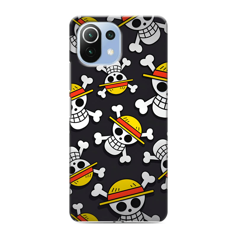 Силиконовый чехол на Xiaomi Mi 11 Lite с принтом One Piece Ван Пис Силиконовый чехол на Xiaomi Mi 11 Lite с принтом One Piece Ван Пис