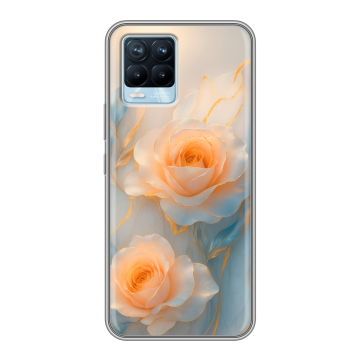 Силиконовый чехол на Realme 8 с принтом Женский Силиконовый чехол на Realme 8 с принтом Женский