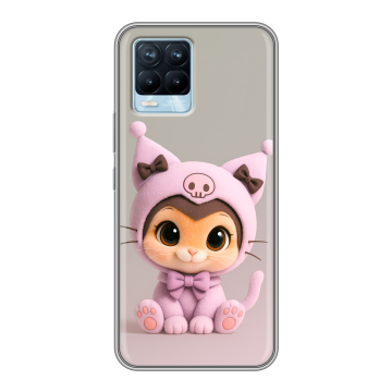 Силиконовый чехол на Realme 8 с принтом Куроми Kuromi Силиконовый чехол на Realme 8 с принтом Куроми Kuromi