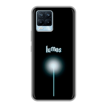 Силиконовый чехол на Realme 8 с принтом Harry Potter Гарри Поттер Силиконовый чехол на Realme 8 с принтом Harry Potter Гарри Поттер
