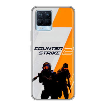 Силиконовый чехол на Realme 8 с принтом Counter Strike Силиконовый чехол на Realme 8 с принтом Counter Strike