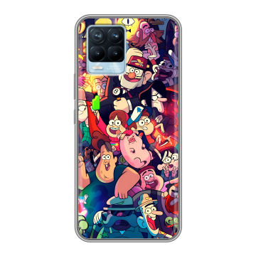 Силиконовый чехол на Realme 8 с принтом Gravity Falls Гравити Фолз Силиконовый чехол на Realme 8 с принтом Gravity Falls Гравити Фолз