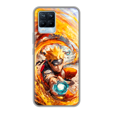 Силиконовый чехол на Realme 8 с принтом Аниме Наруто Naruto Силиконовый чехол на Realme 8 с принтом Аниме Наруто Naruto