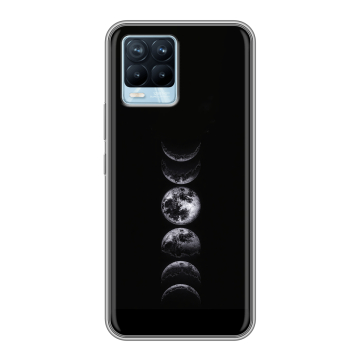 Силиконовый чехол на Realme 8 с принтом женский