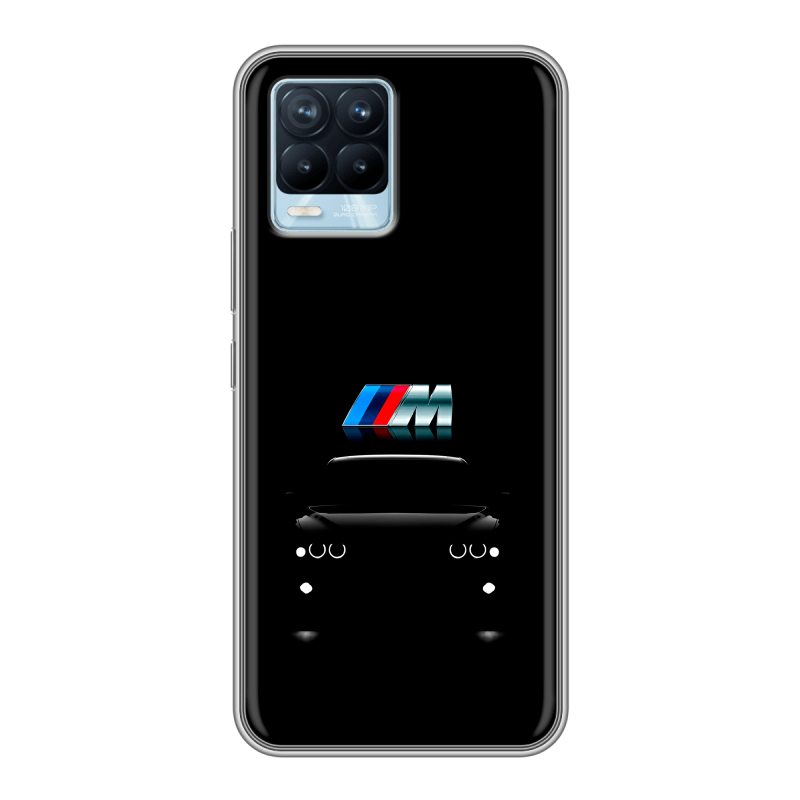 Пластиковый чехол на Realme 8 с принтом БМВ BMW Пластиковый чехол на Realme 8 с принтом БМВ BMW