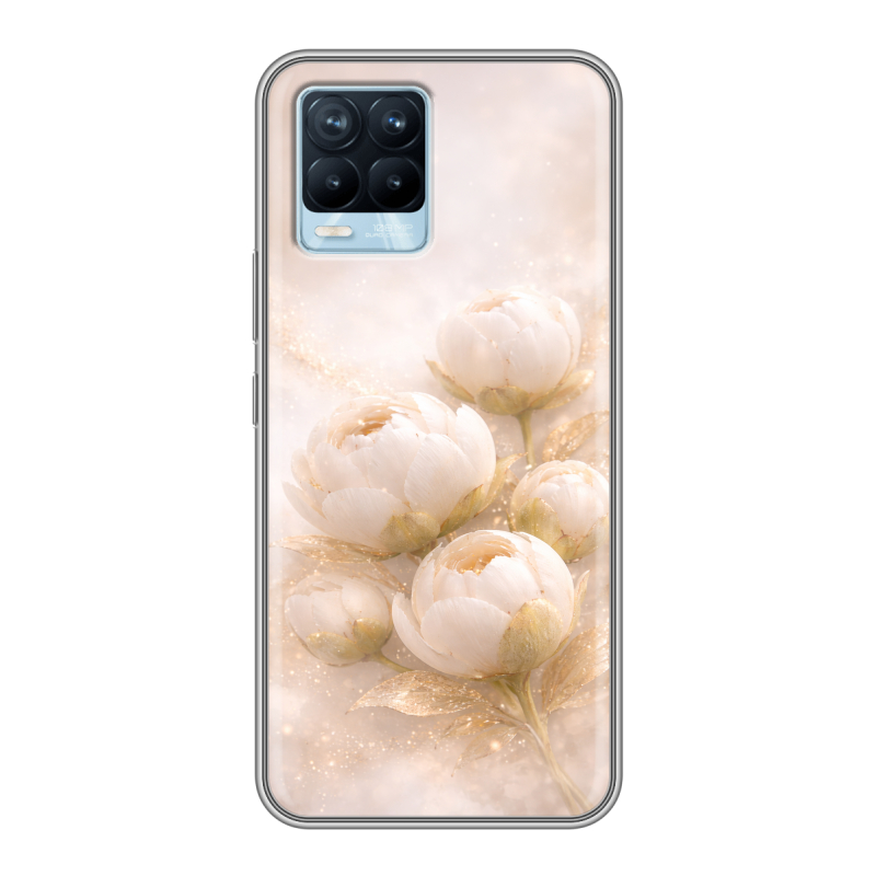 Пластиковый чехол на Realme 8 с принтом женский Пластиковый чехол на Realme 8 с принтом женский