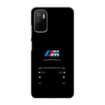 Силиконовый чехол на Xiaomi Poco M3 Pro с принтом БМВ BMW
