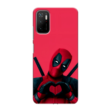 Силиконовый чехол на Xiaomi Poco M3 Pro с принтом Дедпул Deadpool Силиконовый чехол на Xiaomi Poco M3 Pro с принтом Дедпул Deadpool