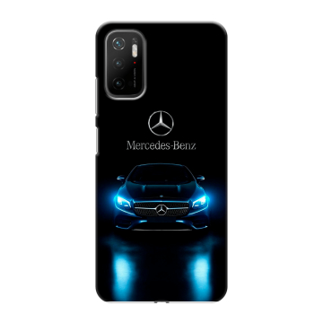 Силиконовый чехол на Xiaomi Poco M3 Pro с принтом Mercedes Мерседес Силиконовый чехол на Xiaomi Poco M3 Pro с принтом Mercedes Мерседес