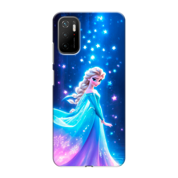 Силиконовый чехол на Xiaomi Poco M3 Pro с принтом Холодное сердце Frozen Силиконовый чехол на Xiaomi Poco M3 Pro с принтом Холодное сердце Frozen