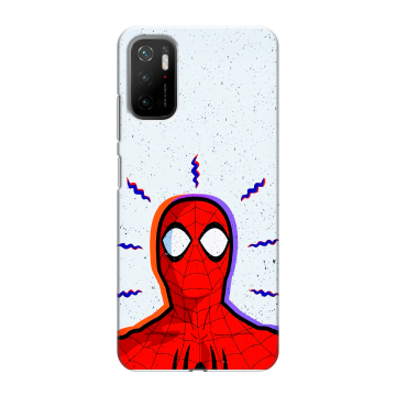 Силиконовый чехол на Xiaomi Poco M3 Pro с принтом Spiderman Человек паук Силиконовый чехол на Xiaomi Poco M3 Pro с принтом Spiderman Человек паук