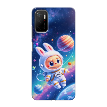 Силиконовый чехол на Xiaomi Poco M3 Pro с принтом Labubu Лабубу Силиконовый чехол на Xiaomi Poco M3 Pro с принтом Labubu Лабубу