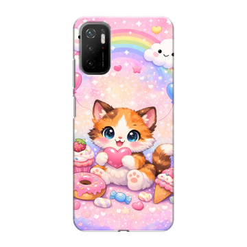 Силиконовый чехол на Xiaomi Poco M3 Pro с принтом для девочек Силиконовый чехол на Xiaomi Poco M3 Pro с принтом для девочек