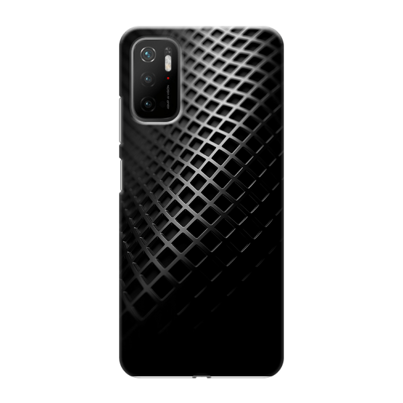 Силиконовый чехол на Xiaomi Poco M3 Pro с принтом Текстура металла Силиконовый чехол на Xiaomi Poco M3 Pro с принтом Текстура металла