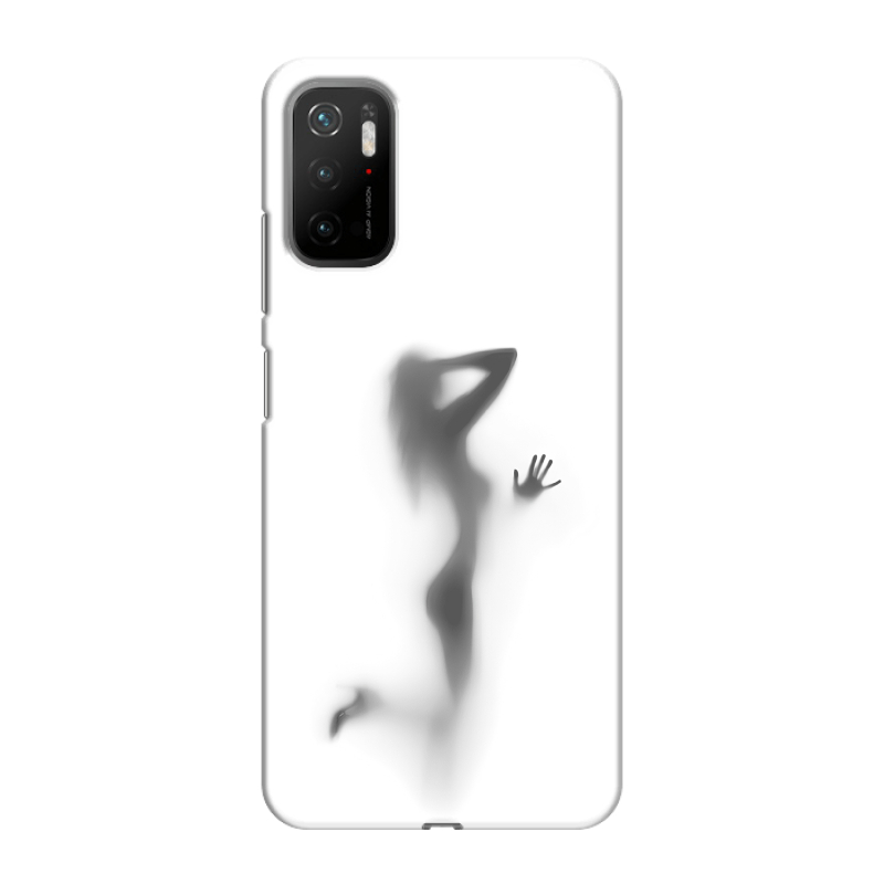 Силиконовый противоударный чехол на Xiaomi Poco M3 Pro с принтом Силуэт Силиконовый противоударный чехол на Xiaomi Poco M3 Pro с принтом Силуэт